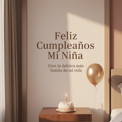 Feliz Cumpleaños Mi Niña