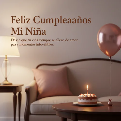 Feliz Cumpleaños Mi Niña