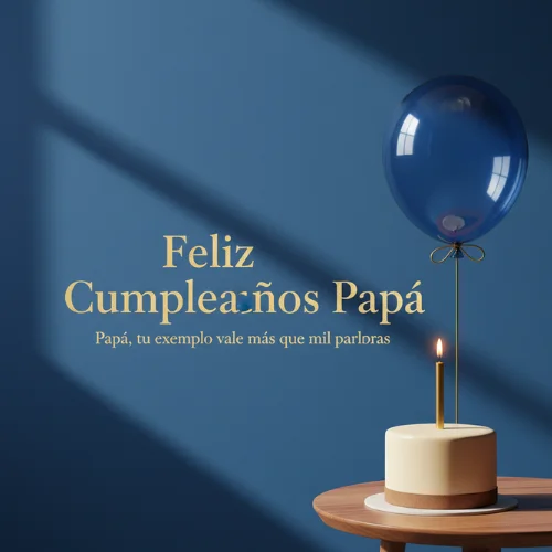 Feliz Cumpleaños Papá