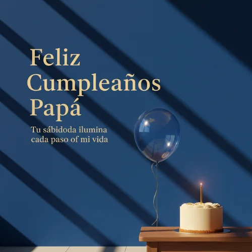Feliz Cumpleaños Papá
