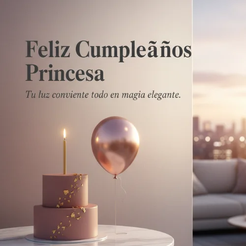 Feliz Cumpleaños Princesa