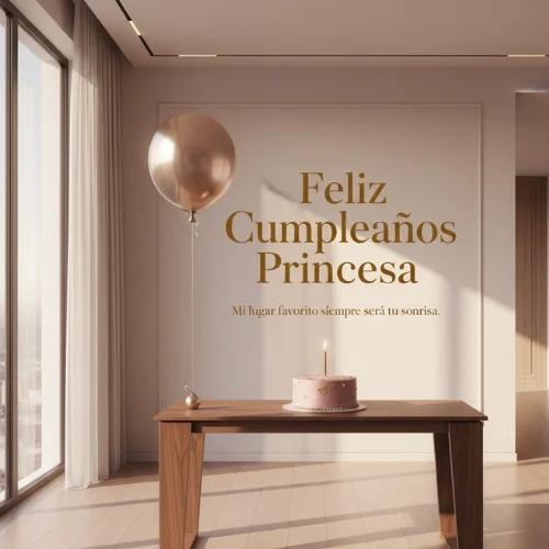 Feliz Cumpleaños Princesa