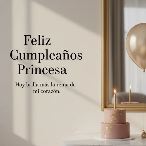 Feliz Cumpleaños Princesa