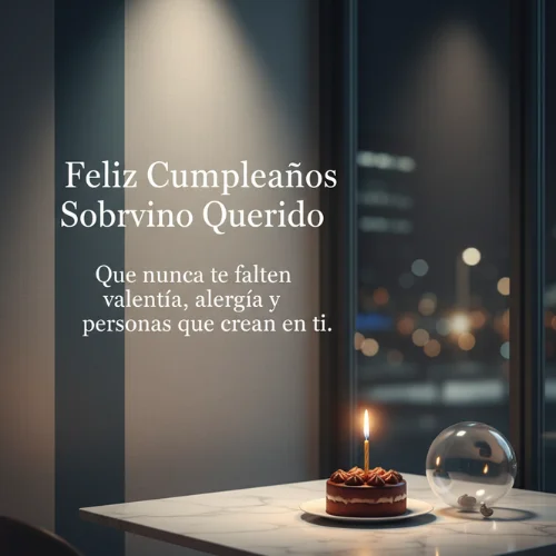 Feliz Cumpleaños Sobrino Querido