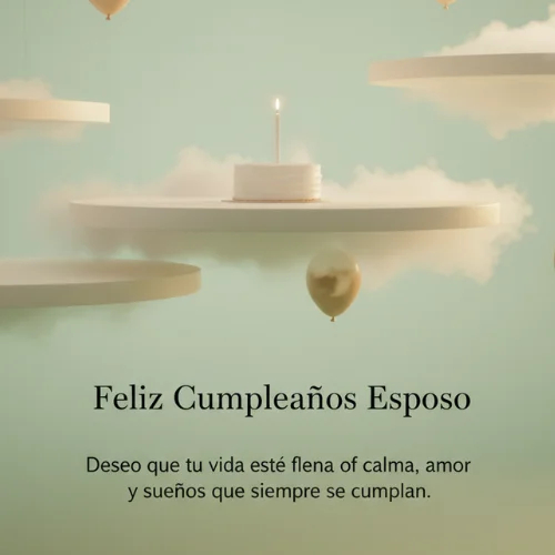 Mensajes de Feliz Cumpleaños para Mi Esposo