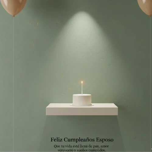Palabras de Feliz Cumpleaños para Mi Esposo
