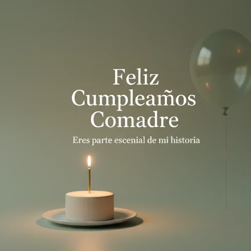 feliz cumpleaños a mi comadre