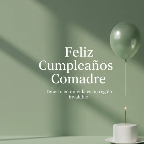 feliz cumpleaños a mi comadre