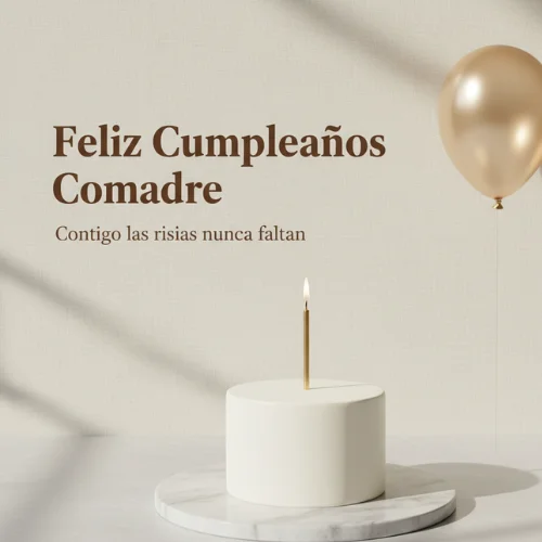feliz cumpleaños comadre chistoso