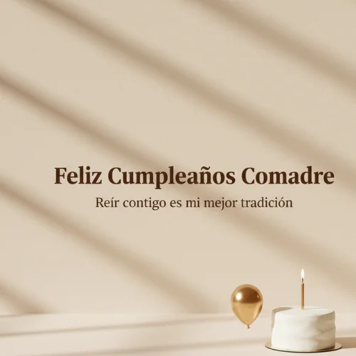 feliz cumpleaños comadre chistoso