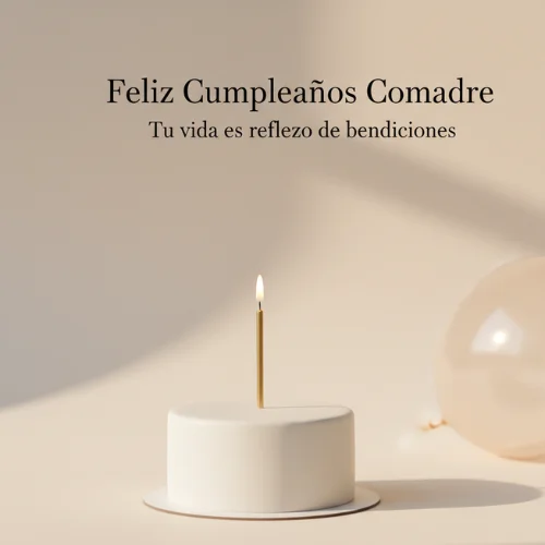 feliz cumpleaños comadre dios te bendiga