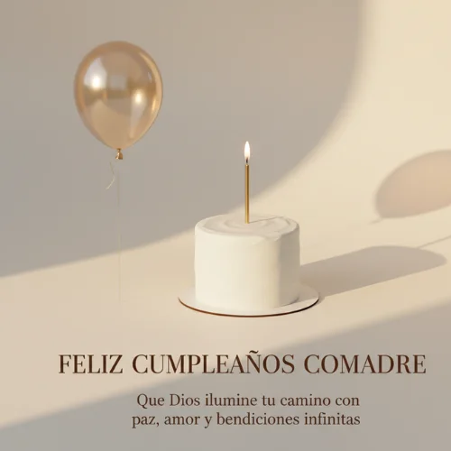 feliz cumpleaños comadre dios te bendiga
