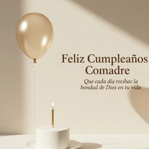 feliz cumpleaños comadre dios te bendiga