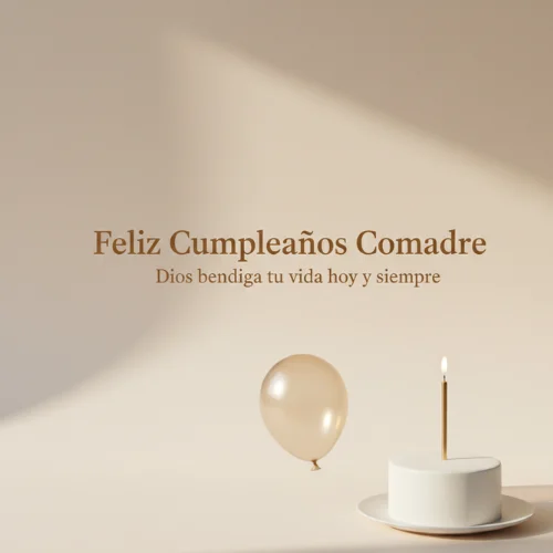 feliz cumpleaños comadre dios te bendiga