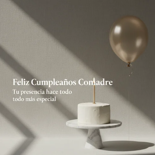 feliz cumpleaños comadre especial