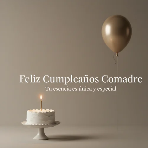 feliz cumpleaños comadre especial