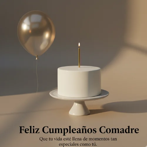 feliz cumpleaños comadre especial