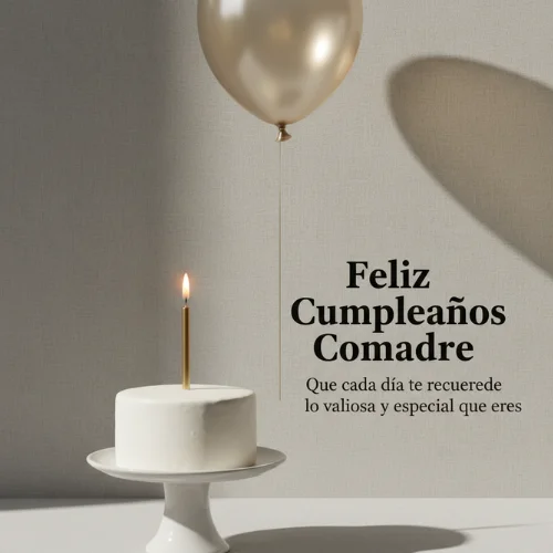 feliz cumpleaños comadre especial