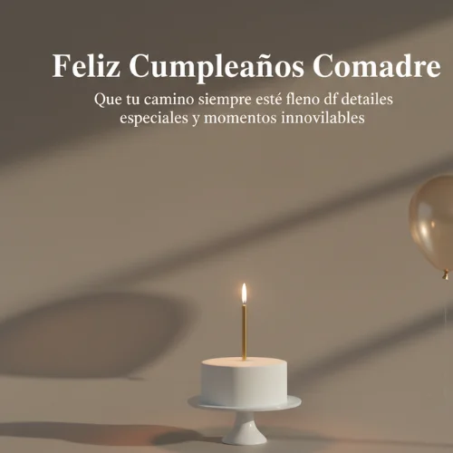 feliz cumpleaños comadre especial