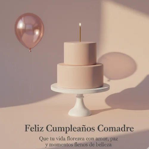 feliz cumpleaños comadre hermosa