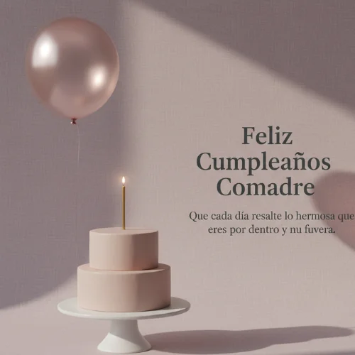 feliz cumpleaños comadre hermosa