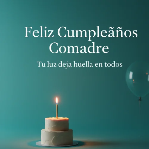 feliz cumpleaños comadre inspiradora