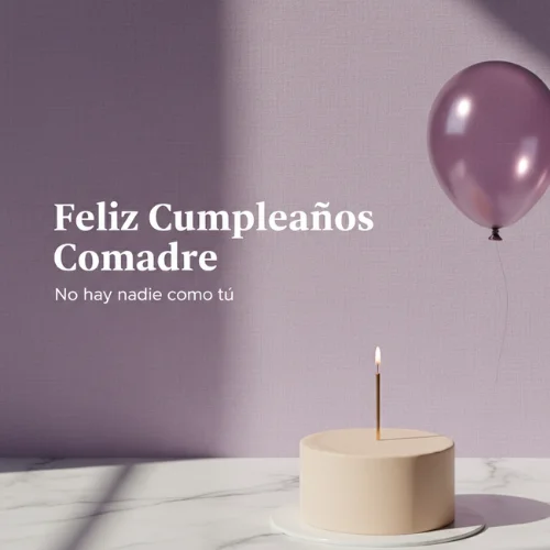 feliz cumpleaños comadre única