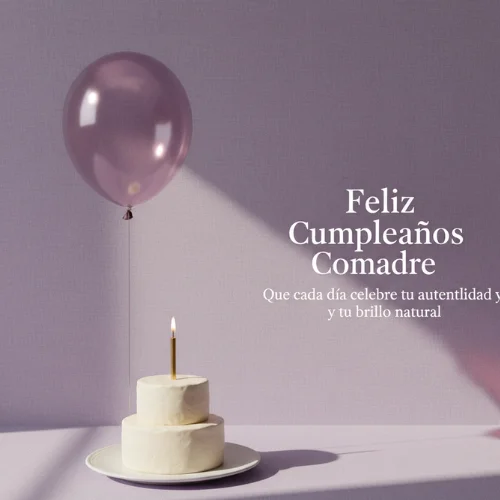 feliz cumpleaños comadre única