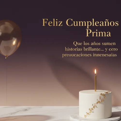 feliz cumpleaños prima chistosas