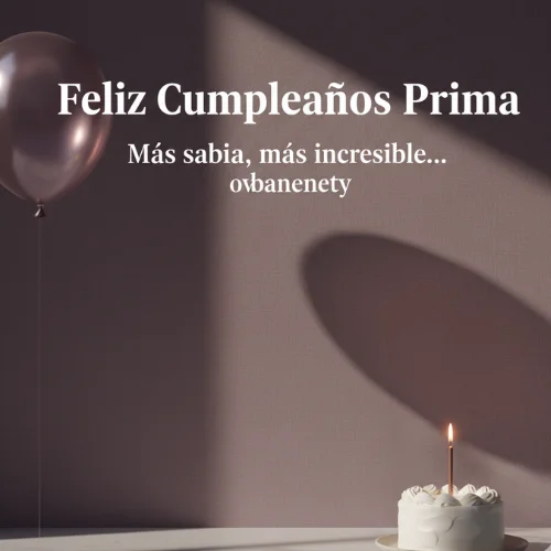 feliz cumpleaños prima chistosas
