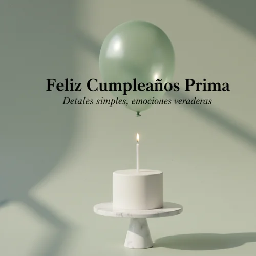 feliz cumpleaños prima para whatsapp