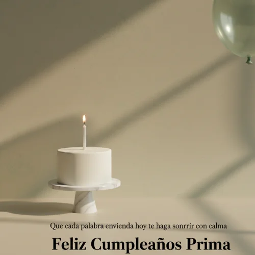 feliz cumpleaños prima para whatsapp