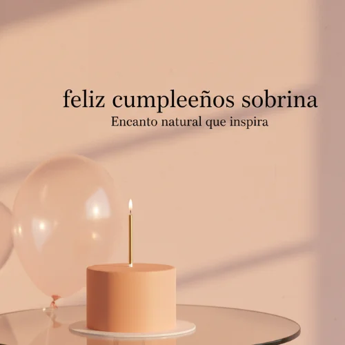 feliz cumpleaños sobrina preciosa