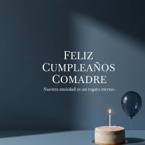 frases feliz cumpleaños comadre