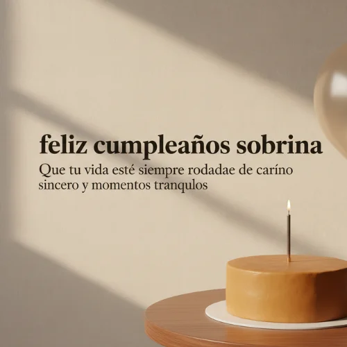 mensajes tiernos para mi sobrina en su cumpleaños