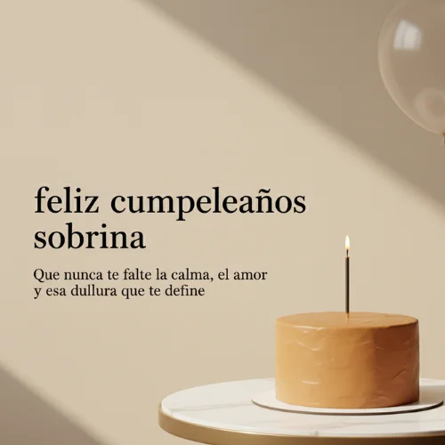mensajes tiernos para mi sobrina en su cumpleaños