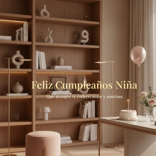 Feliz Cumpleaños 6 Años Niña