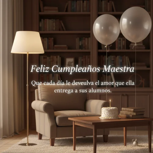 Feliz Cumpleaños Maestra Frases