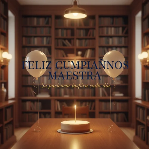 Feliz Cumpleaños Maestra Mensajes Cortos