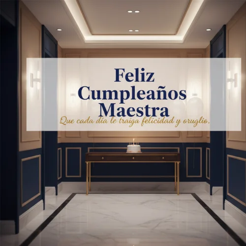 Feliz Cumpleaños Maestra Mensajes Cortos
