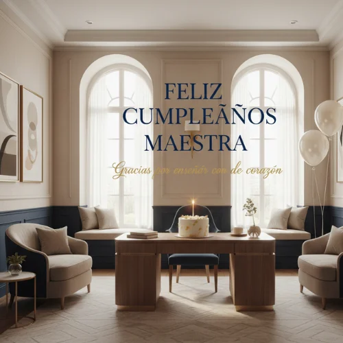Feliz Cumpleaños Maestra Mensajes Cortos
