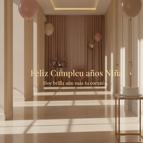 Feliz Cumpleaños Mi Niña Hermosa