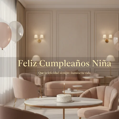 Feliz Cumpleaños Mi Niña Hermosa