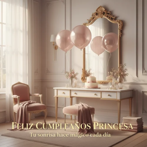 Feliz Cumpleaños Mi Princesa