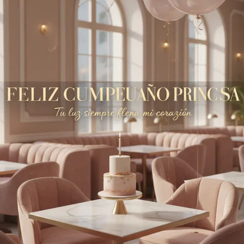 Feliz Cumpleaños Mi Princesa