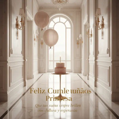 Feliz Cumpleaños Mi Princesa