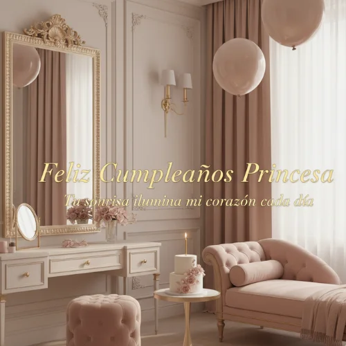 Feliz Cumpleaños Mi Princesa Hija