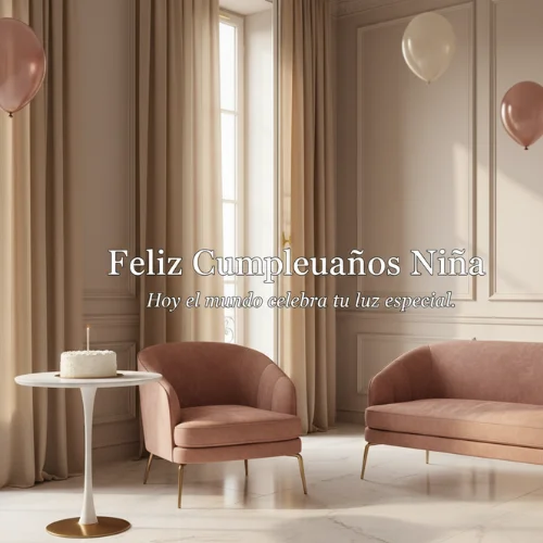 Feliz Cumpleaños Niña Princesa