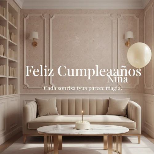 Feliz Cumpleaños Niña Princesa