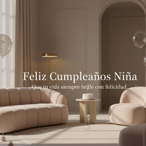 Feliz Cumpleaños Niña Princesa